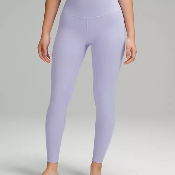 Lululemon Align High-Rise Pant 28” Lilac Smoke (Lined) - Picture 1 of 8